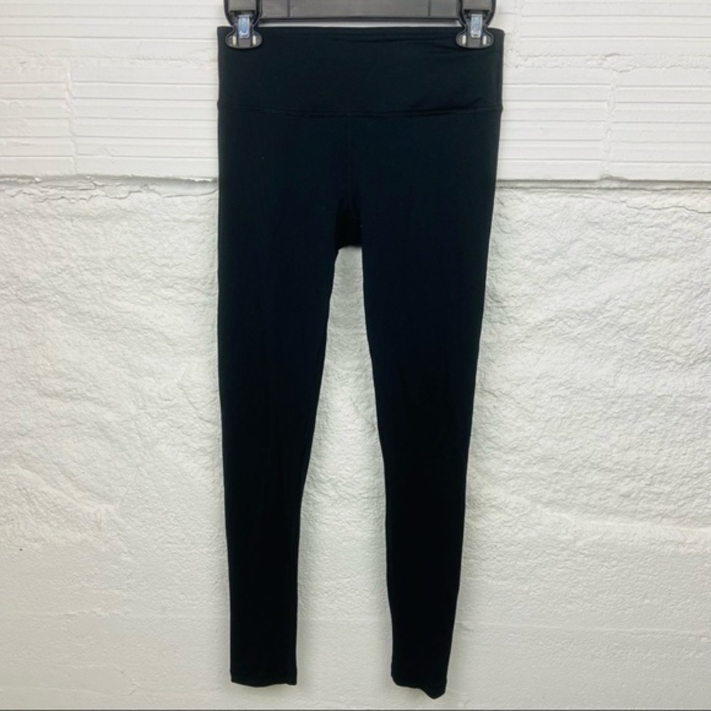 Black stretchy spandex skinny yoga athletic pants size small